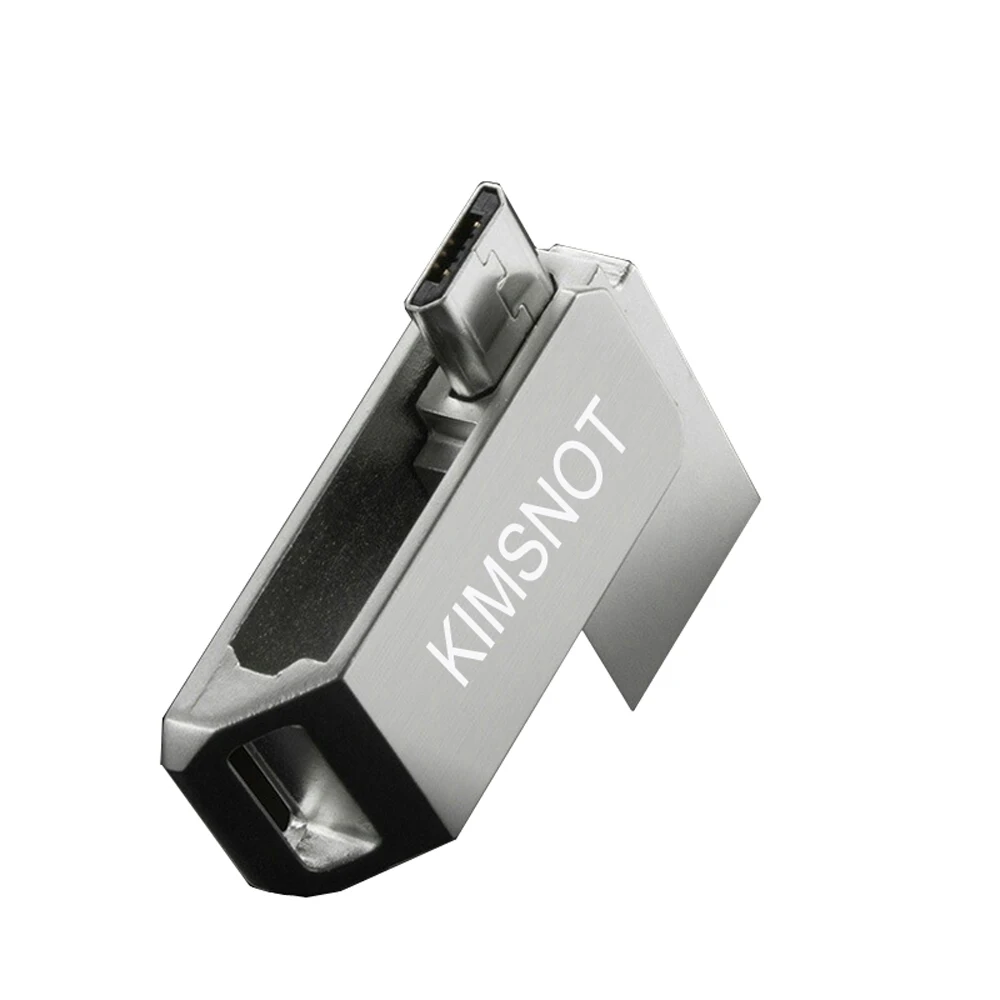 Лидер продаж USB флеш накопитель Kimsnot 8 ГБ 16 32 64 OTG телефонная флешка 2 в 1 диск для