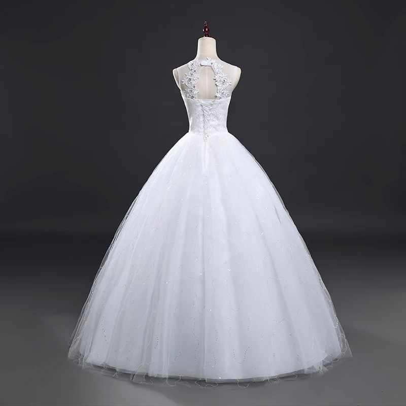 Fansmile винтажные Бальные Свадебные платья на шнуровке Vestidos кружевные свадебные платья размера плюс Robe de Mariage Sirene FSM-046F