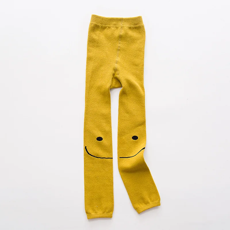 C563 Yellow Детские хлопковые леггинсы на осень-зиму для мальчиков и девочек, модные теплые штаны в полоску для малышей, высококачественные подарки, CN - Цвет: C563 Yellow