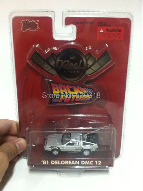 

Литая игрушка в масштабе 1:64, катушка Malibu International, катушка Delorean DMC 12