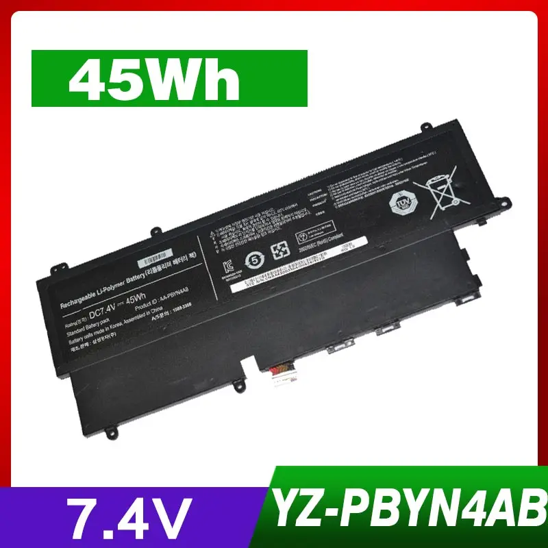 

45Wh 7.4V Laptop Battery for SAMSUNG Ultrabook AA-PBYN4AB NP530U3C Np530U3B NP-530U3B NP-530u3C 530U3B-A02 530U3C-A02 AA-PLWN4AB