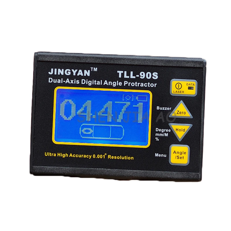 Цифровой дисплей 37 в двухосевой инклинометр Профессиональный высокоточный