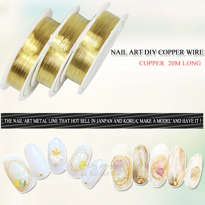 1 шт./лот золотые и серебряные рулоны медная проволочная линия сделай сам