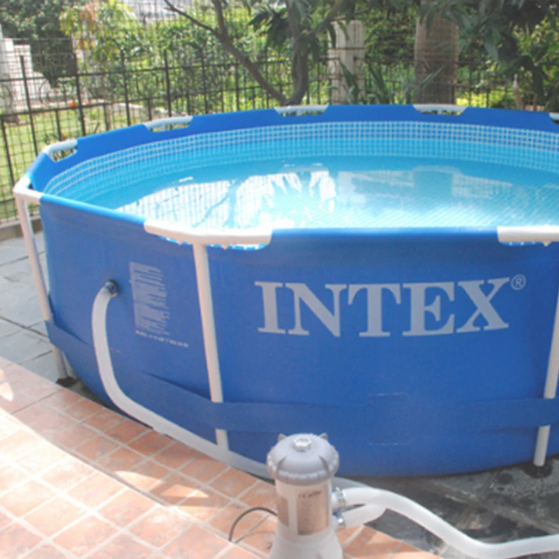 INTEX Циркуляционный фильтр для воды в бассейне, фильтр для очистки воды, насос для очистки воды, надувной аксессуар для бассейна C74001