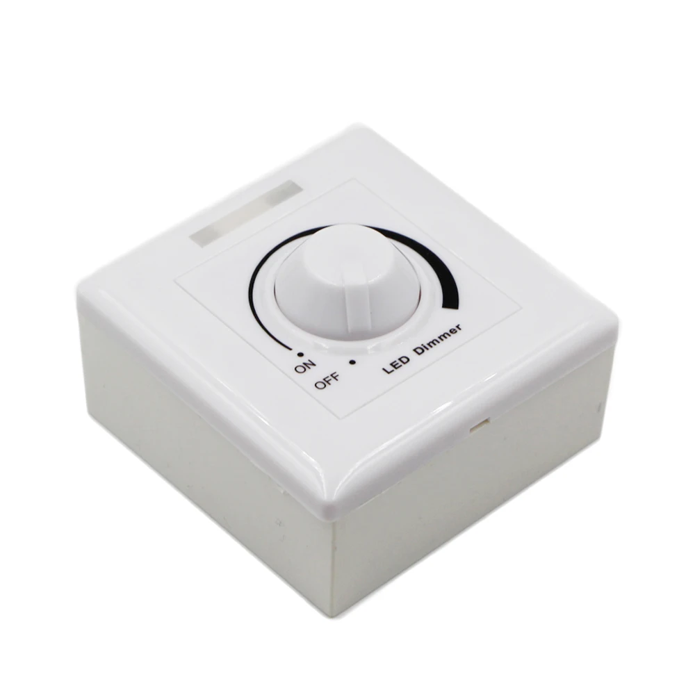 DC 12V 24V светодиодный диммер Регулируемый переключатель Яркость панель контроллер