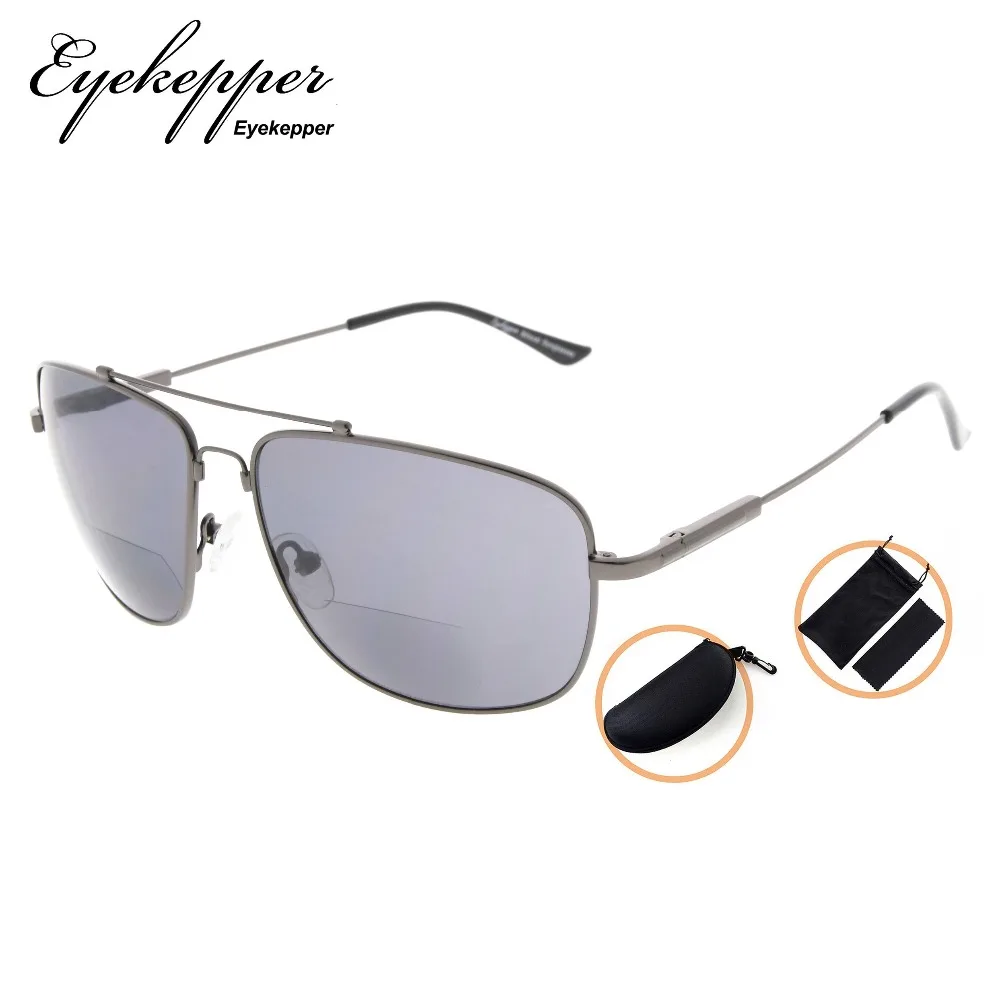 SG1801 Eyekepper памяти двухфокусные солнцезащитные очки гибкие Титан солнцезащитные очки для чтения