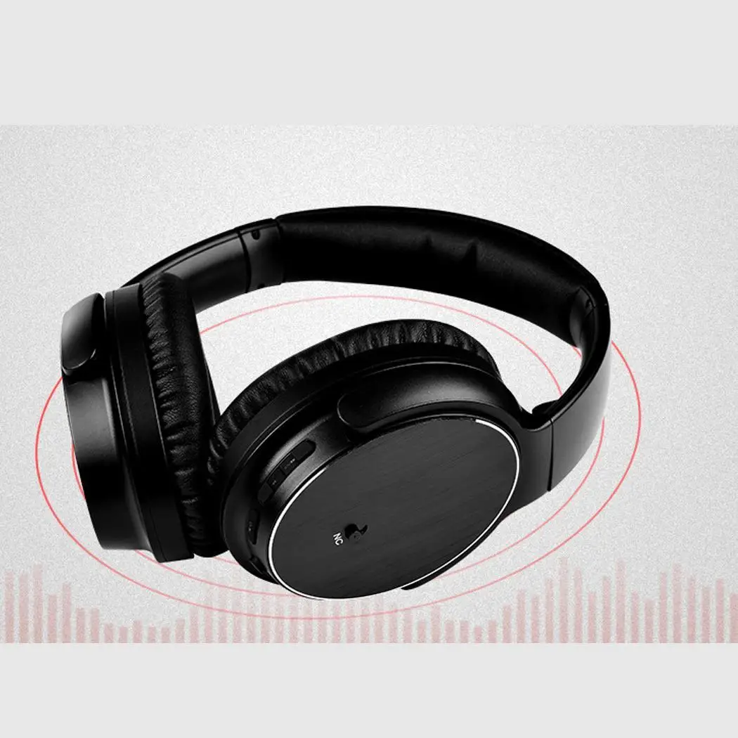 Активная шумоподавление Bluetooth гарнитура стерео Беспроводная 12 часов все