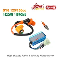 tz 25 125cc 150cc racing cdi spark coil performance kits gy6 parts chinese scooter motorcycle 152qmi 157qmj engine spare nihao