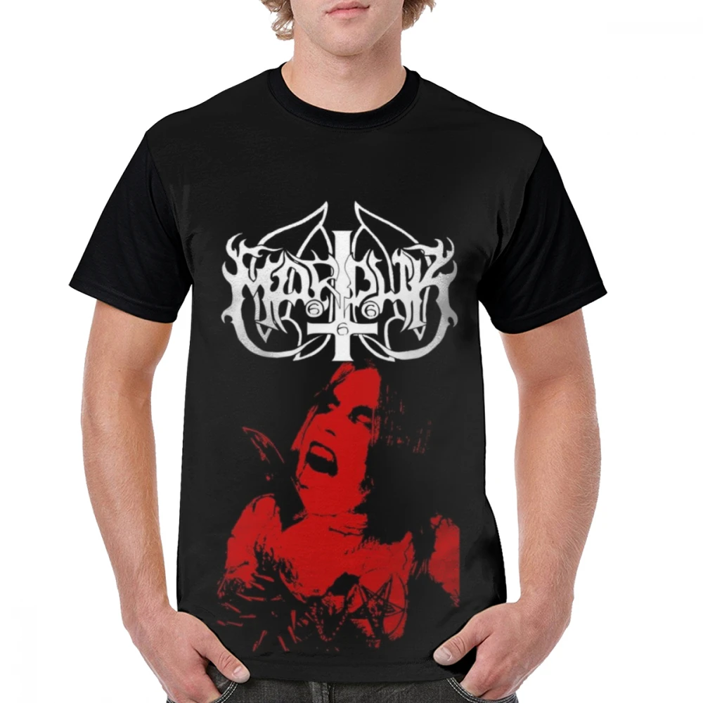 Футболка Marduk футболка Marduk пляжная 4xl графическая Мужская футболка 100 полиэстер графическая с короткими рукавами отличная футболка - Цвет: Черный