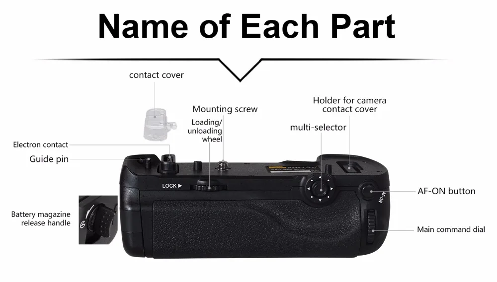 Pixel Профессиональный Vertax D18 Батарейная ручка для Nikon D850 для зеркальной однообъективной камеры Камера как EN-EL15a EN-EL15(сменная деталь для Nikon MB-D18