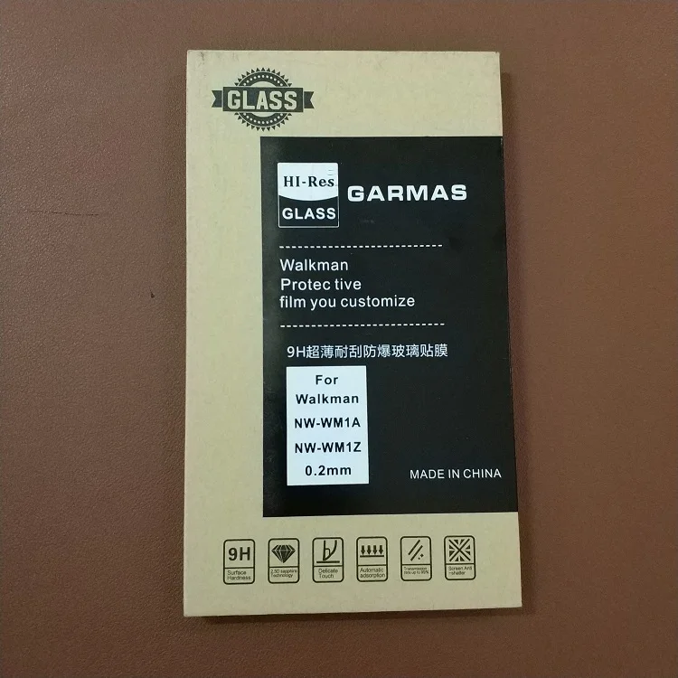 Защитная пленка для экрана из закаленного стекла для SONY Walkman NW-WM1A WM1A WM1Z с заглушкой от пыли