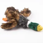 Классические игрушки для собак, 1 шт., мягкая пищащая утка, игрушка для собак, плюшевая утка для щенков, пищащая игрушка для жевания