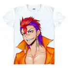 Coolprint Японский Манга наньбака футболки Аниме рубашка Хаджиме сугору и кенширо йозакура, красочная печать рубашки Новинка