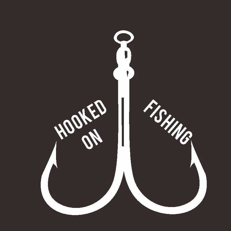 DCTAL Автомобильная наклейка для рыбалки автомобильный Стайлинг programa Catfish Hunter Pesca
