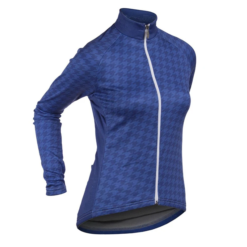 Женская длинная велосипедная одежда Maillot Ciclismo 5 цветов кофта с длинным рукавом