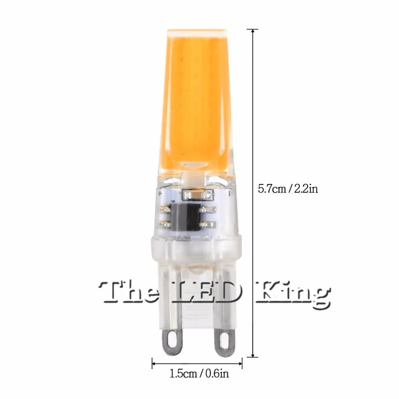 Лучшая цена G9 светодиодный Лампа 220V 9W 12W COB SMD затемнения светильник ing заменить