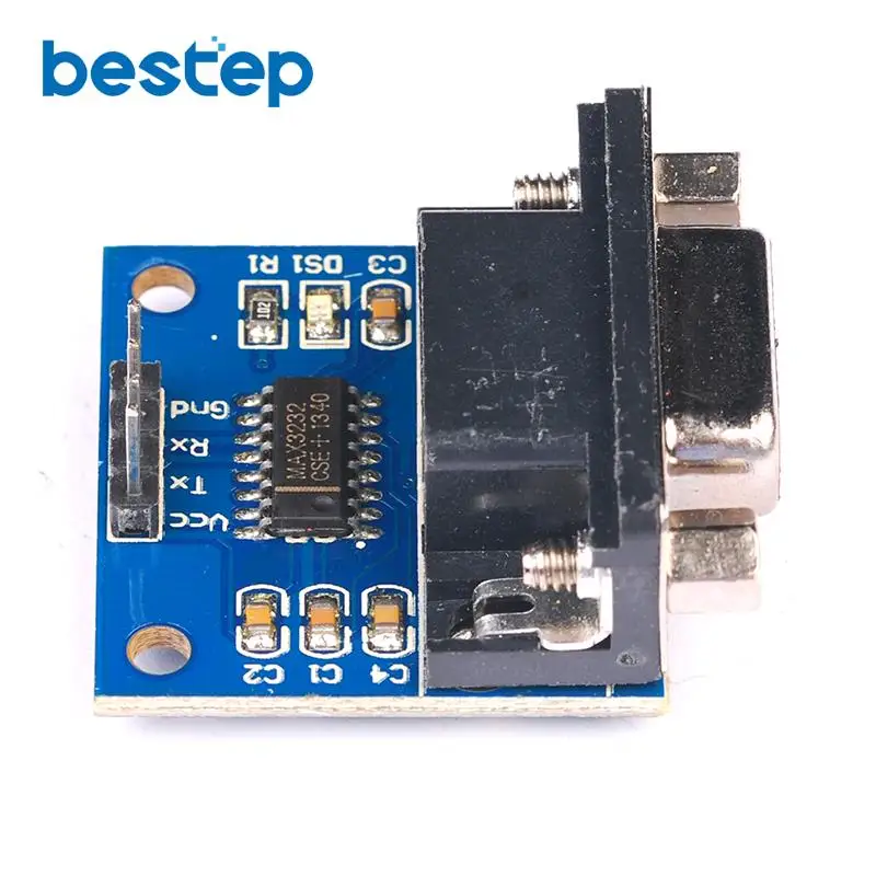 MAX3232 RS232 в TTL модуль конвертера последовательного порта DB9 разъем MAX232|Интегральные