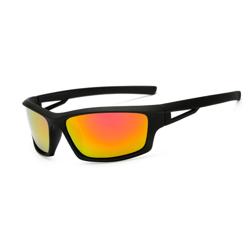 C05 SandBlack Red AIELBRO мужские и женские легкие поляризованные солнцезащитные очки для велоспорта, спортивные очки для рыбалки, альпинизма, пешего туризма, бега, лыжного спорта, велосипедные очки - Цвет: C05 SandBlack Red