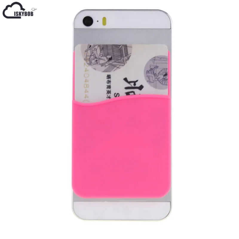 ISKYBOB Nice 3M клейкая наклейка задняя крышка Держатель карты Чехол для iPhone Samsung