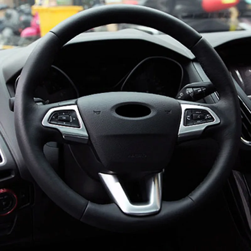Защитная Наклейка на рулевое колесо для автомобиля Ford Kuga Escape Ecosport 2017 2018