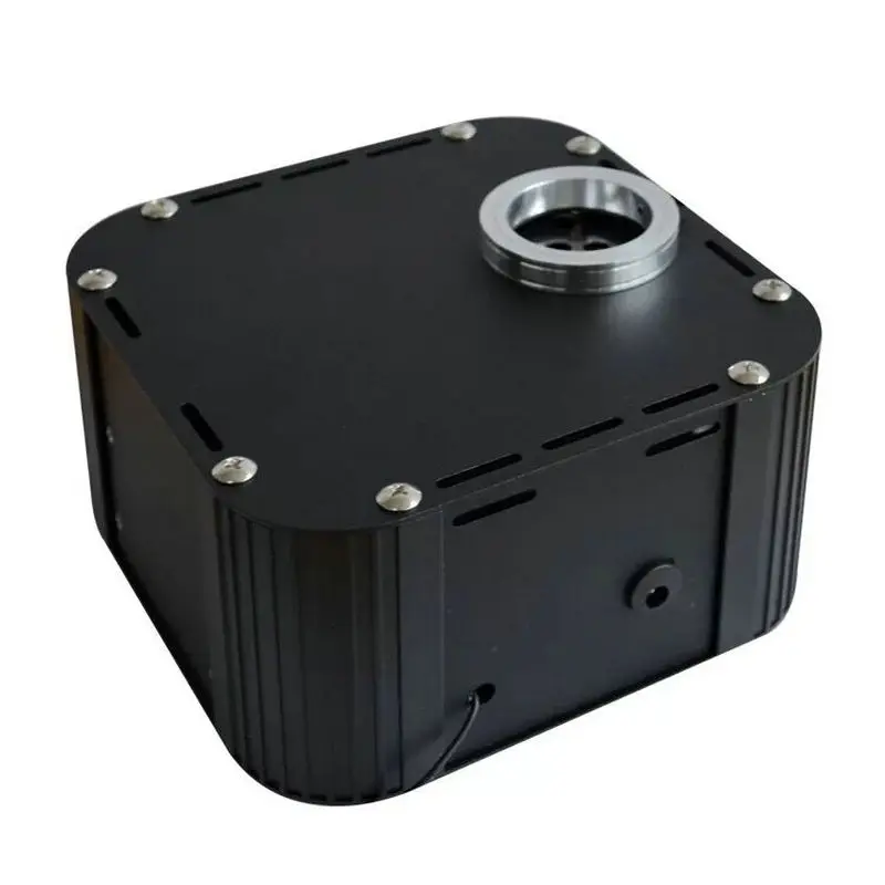 Пульт дистанционного управления DMX512 RGBW 50 Вт мерцающее колесо светодиодный волоконно-оптический светильник двигателя машина PMMA Пластиковый кабель звезда автомобиль потолок DIY Декор