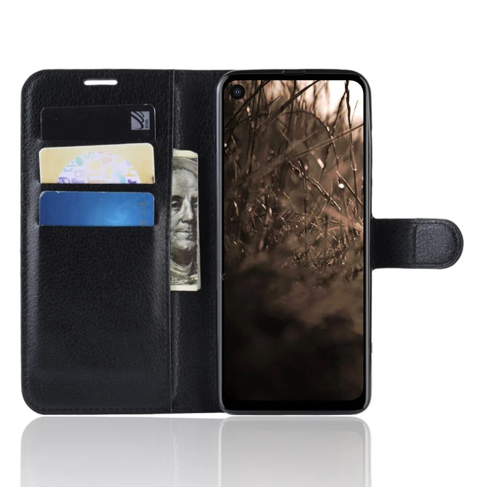 For Motorola One Power Moto Vision Wallet Phone Case Flip Leather Fundas Capa Coque P40 Play | Мобильные телефоны и