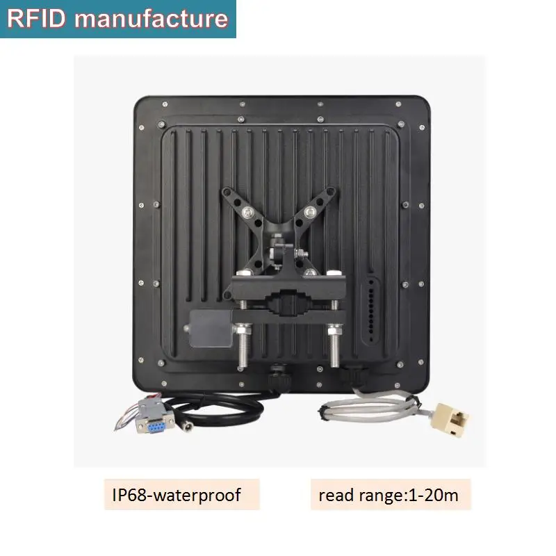 Длинный диапазон считывания 1 20 м встроенный 9.2dbi круговая антенна Impinj r2000 чип