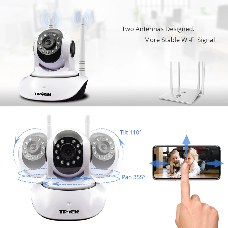 HD ip камера беспроводная Wifi умная домашняя безопасности Wi Fi видеонаблюдение сеть