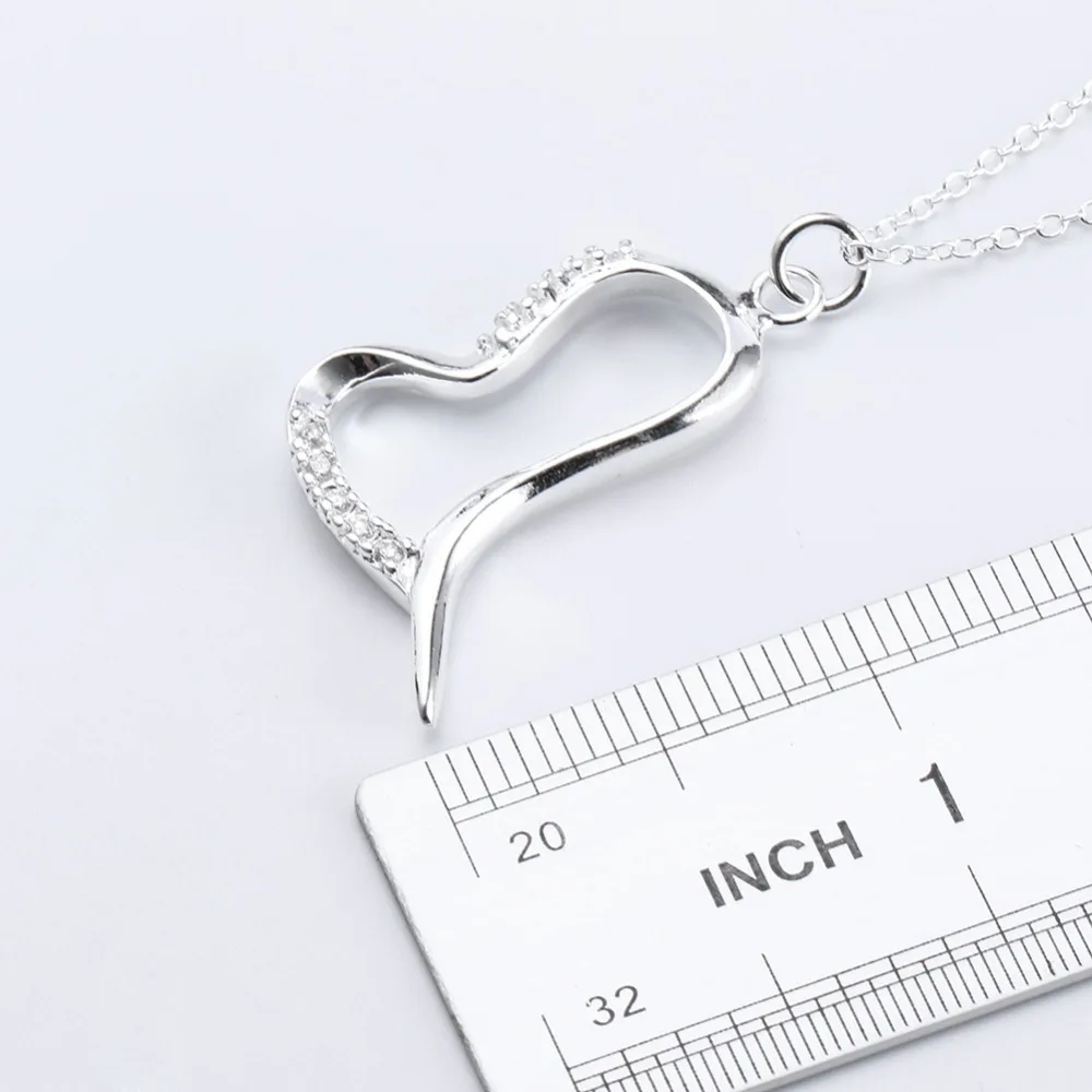 Hermosa ожерелье с подвеской в виде сердца 18 дюймов оптовая продажа женские ожерелья