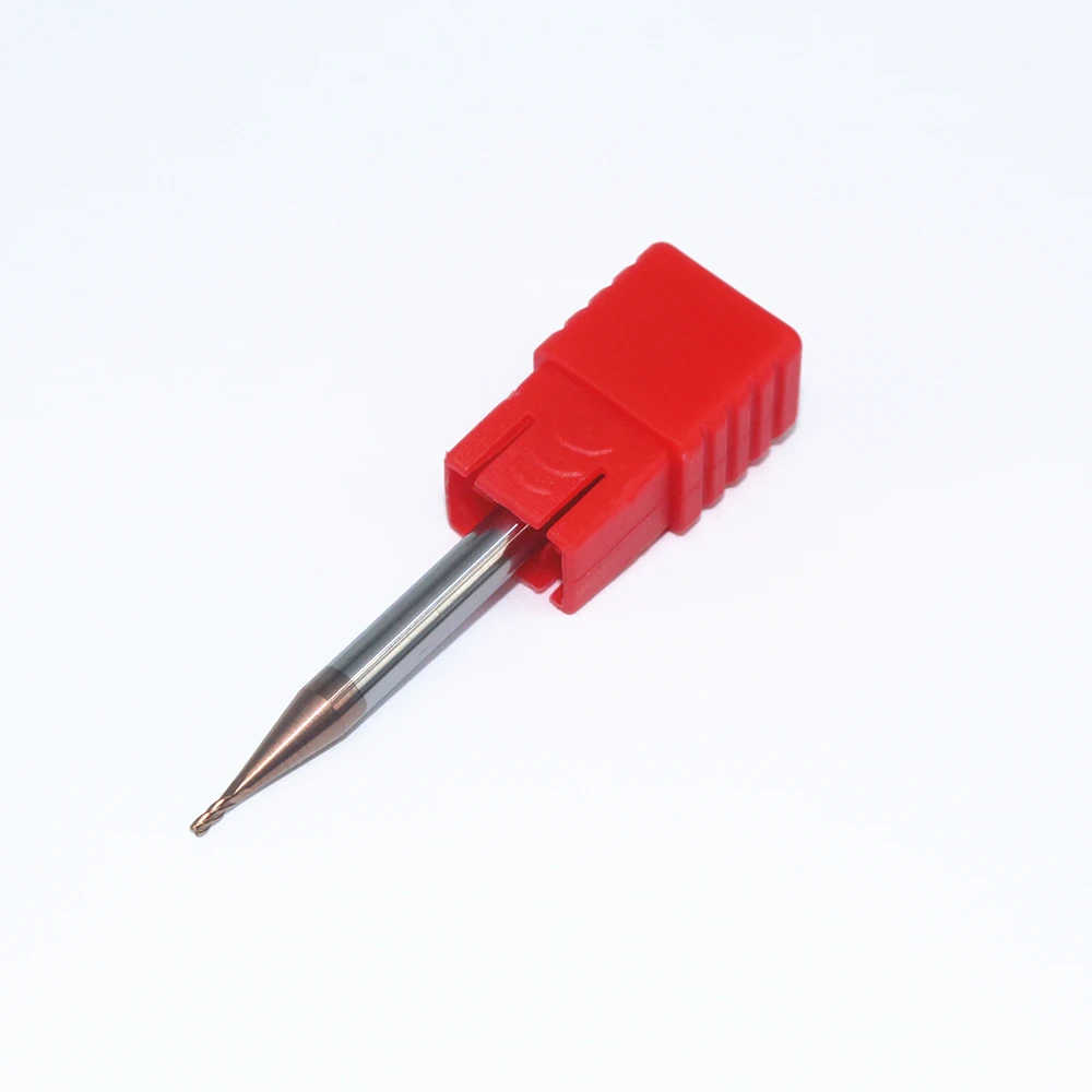 1PC D1X50L 4 Flute HRC60 diameter 1mm tungsten Carbide milling machine Standard Length Square Flatted CNC Milling Cutter | Инструменты
