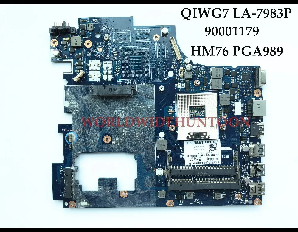 Оптовая продажа Высококачественная материнская плата QIWG7 для ноутбука Lenovo Ideapad