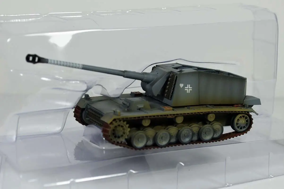 WWII немецкий 12 8 см Selbstfahrlafette Sturer Emil пистолет бак 1: 72 легкая модель| |