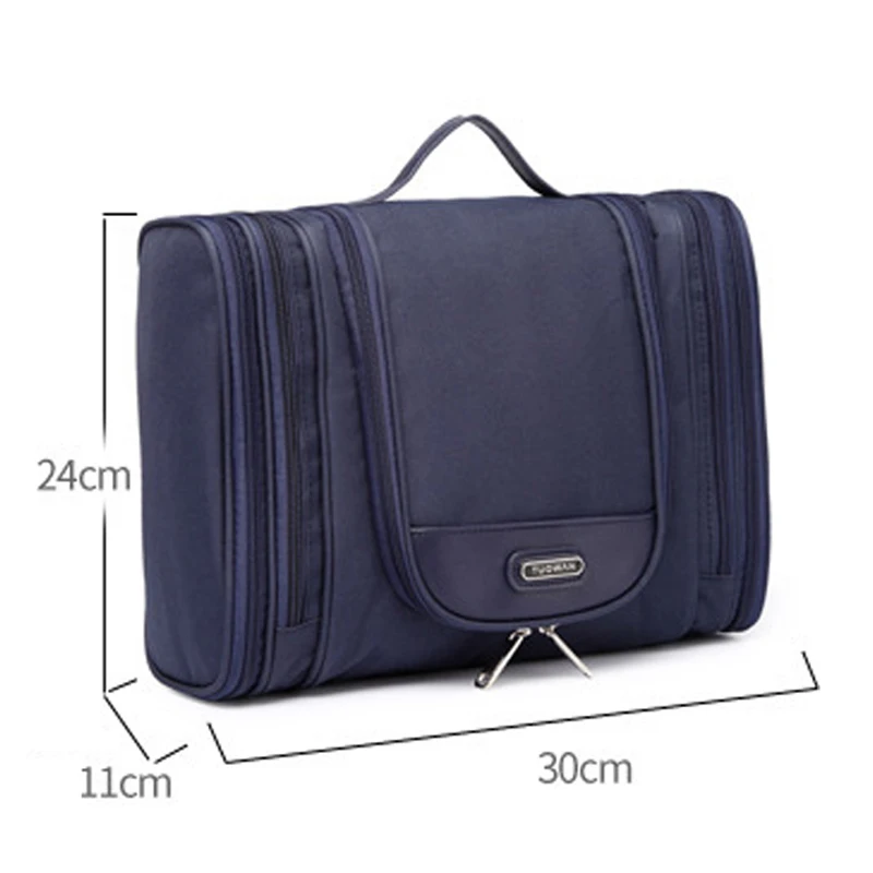 Косметическая сумка HMUNII Brand для мужчин, профессиональный органайзер для косметики и кистей во время путешествий, B1-41.