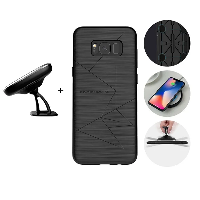 C Type Для Samsung Galaxy S8 S8 Plus Nillkin Беспроводное зарядное устройство Pad+ магнитная беспроводной приемник зарядное Обложка Портативный Зарядное устройство pad - Тип штекера: C Type