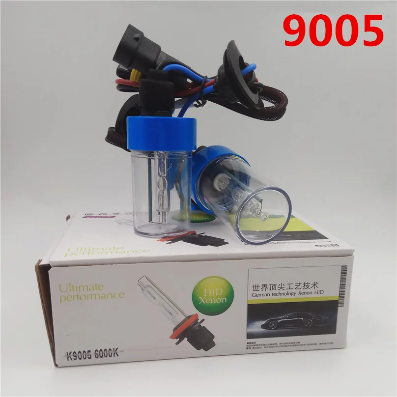 2Pcs Xenon H7 AC 55W Slim Metal Ballast kit HID Headlight bulb 12V H1 H3 H11 h7 hid 4300k 6000k Replace Halogen Lamp | Автомобили и