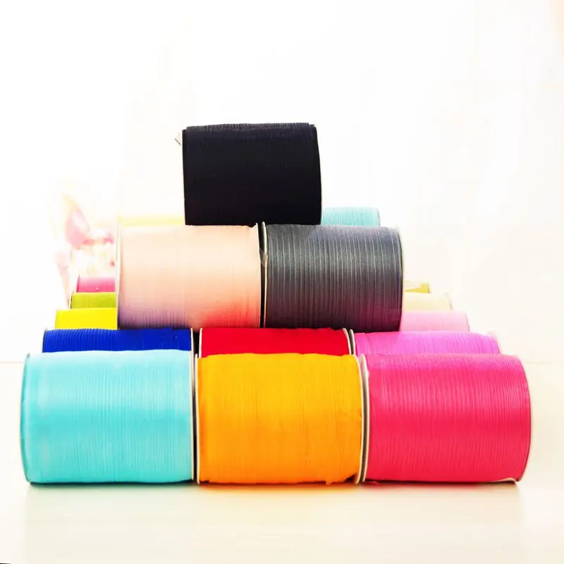 

500 yards/roll 6mm Organza ribbon wholesale gift wrapping decoration Christmas ribbons for Wedding Home gift pack Decoration S6