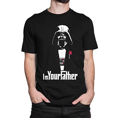 Star Wars IM твой отец Дарт Вейдер Крестный Для мужчин печати Haus футболка смешные