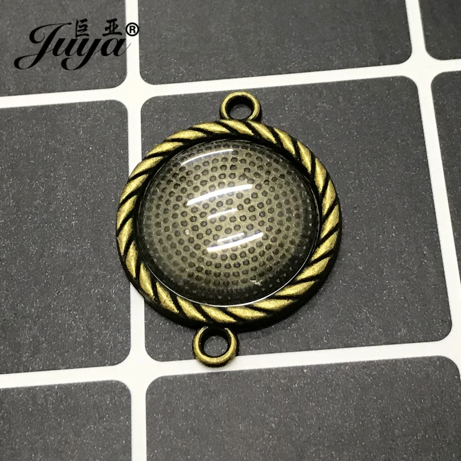 Juya 14/18/20/25/30/41 мм круглая плоская задняя часть прозрачный Стекло кабошон для DIY шарма Цепочки и ожерелья ювелирных изделий Ремесла поставщиков