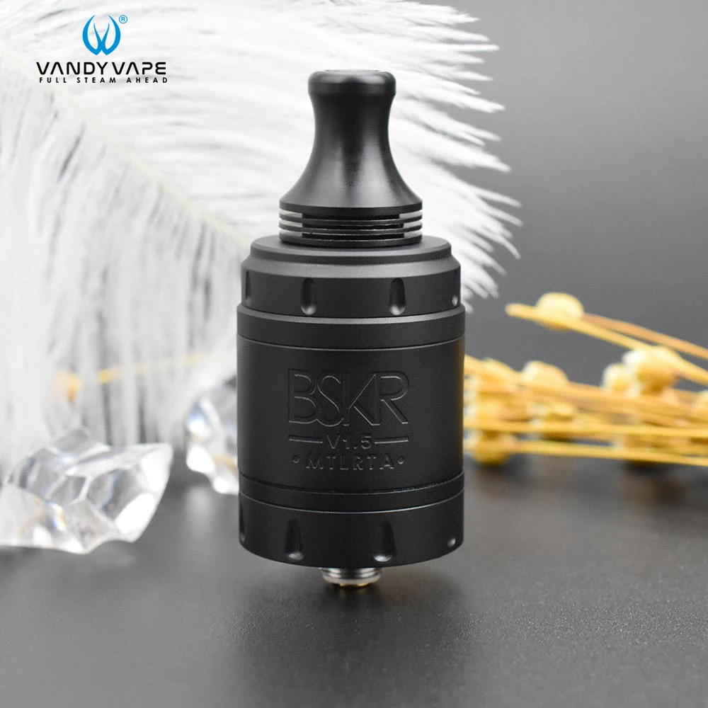 Original Vandyvape Berserker V1.5 MTL RTA 2.5ML Capacity Vaper Tank Slot Airflow Design For Electronic Cigarette Box Mod | Электроника
