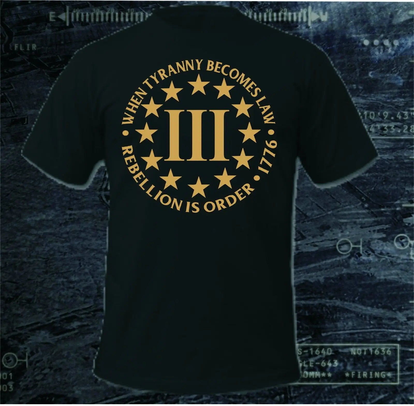 Мужская футболка в стиле милитари MOLON LABE из 100% хлопка с 3 процентами забавная