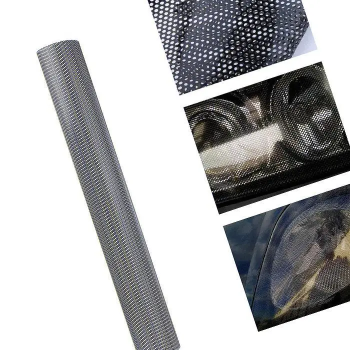 Новый ПВХ Тонировочная пленка противотуманный хвост черные фары тонировка всех