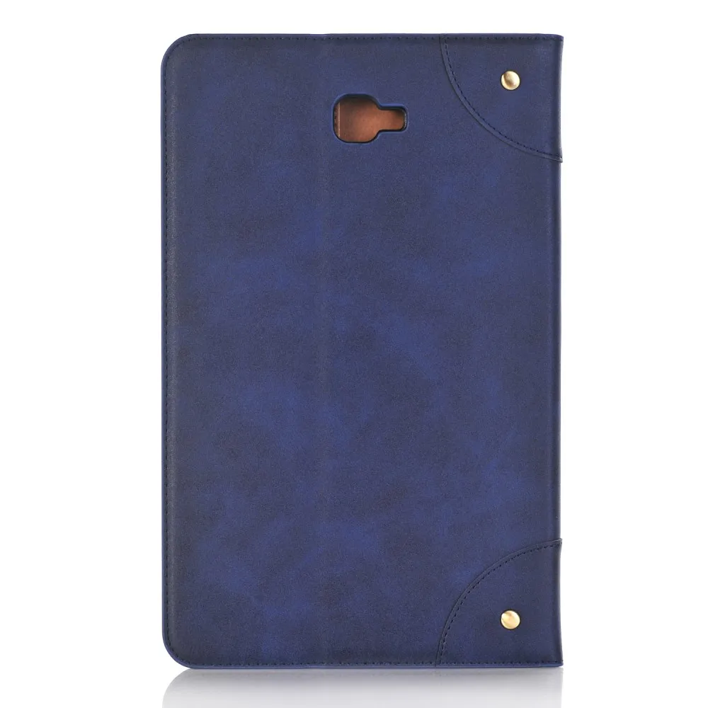 Кожаный чехол для samsung Galaxy Tab A A6 10,1 SM-T580 SM-T585 T580 T585 SM-T510 SM-T515 T510 T515 роскошный чехол с откидной крышкой