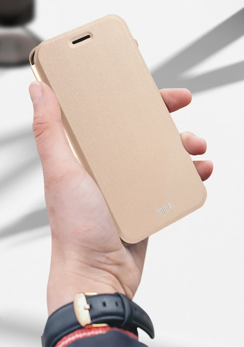 Redmi note 5 чехол MOFI для redmi note 5 глобальная версия кожаный флип-чехол redmi note 5 Pro полный Чехол Мягкий чехол 5,99''