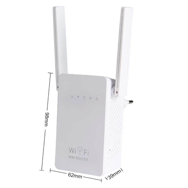 Мини Wi Fi роутер 2 4 ГГц 300 Мбит/с беспроводной сетевой ретранслятор расширитель