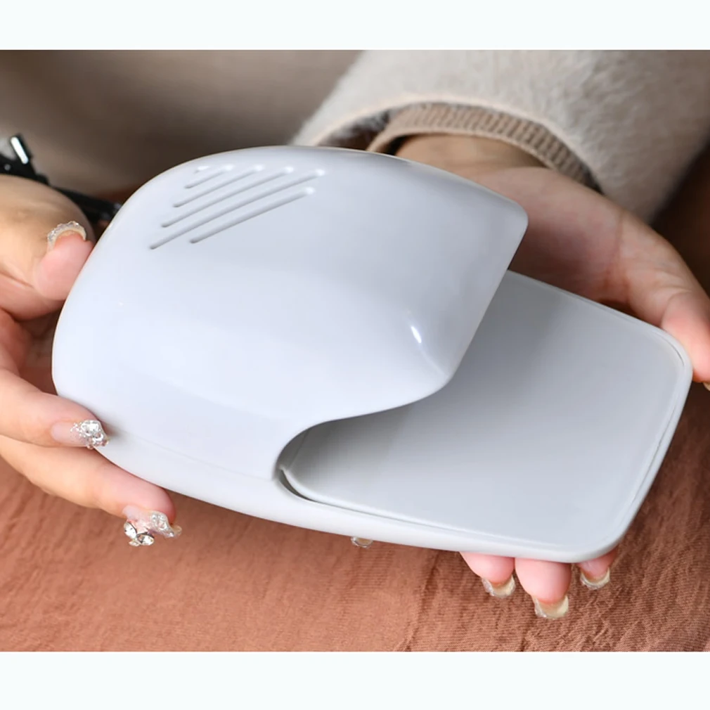 Мини вентилятор Сушилка для ногтей сушильная машина гель Лаки дома Портативный