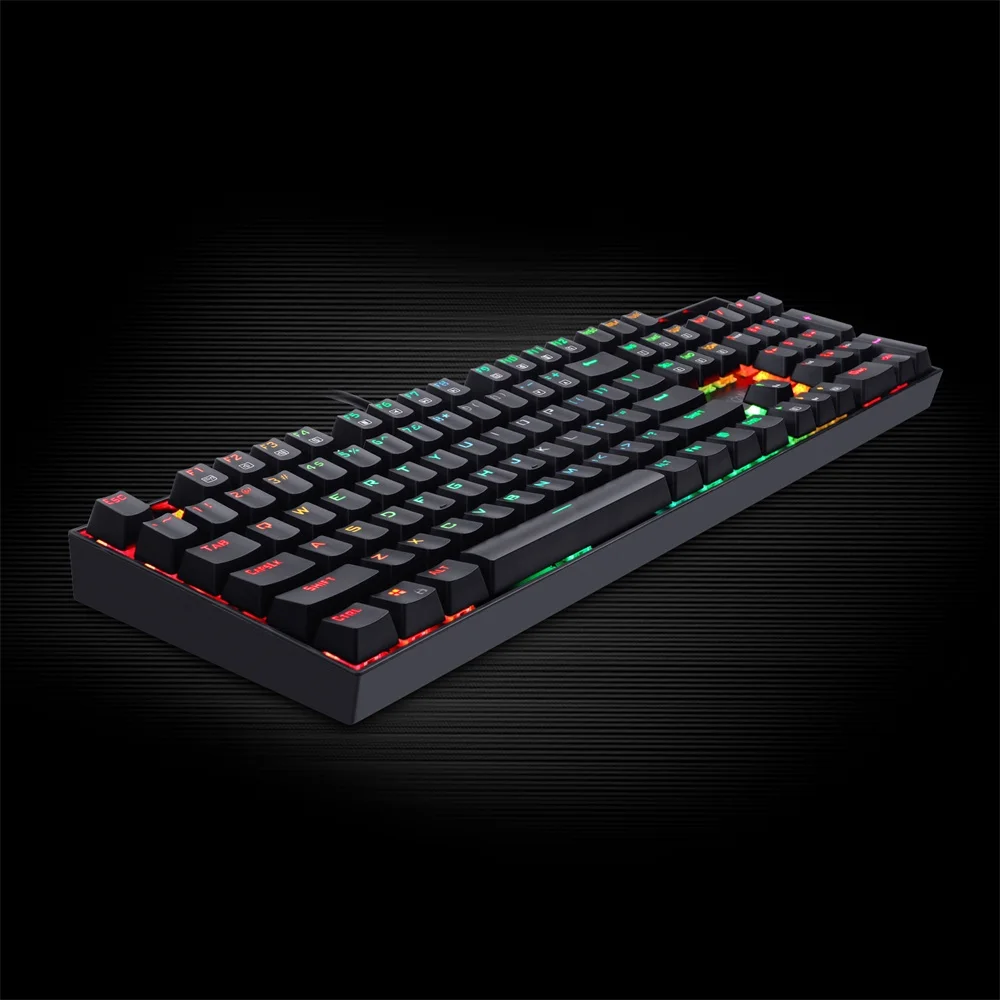 Механическая клавиатура Redragon K551 VARA RGB синий переключатель Outemu эргономичный