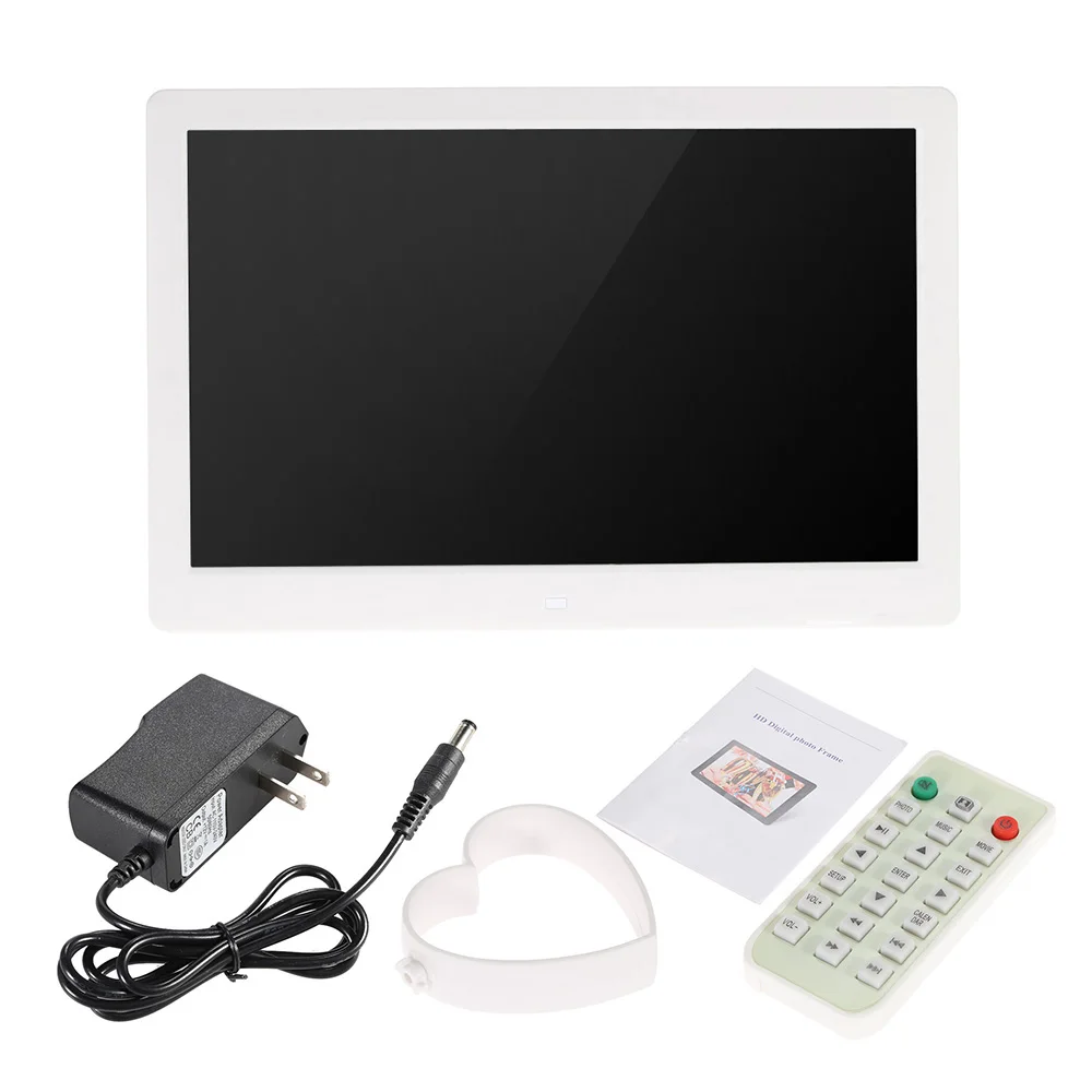 15 &quotHD дюймов tft lcd 1280*800 Фоторамки фотоальбом часы MP3 MP4 фильм AD плеер с удаленного