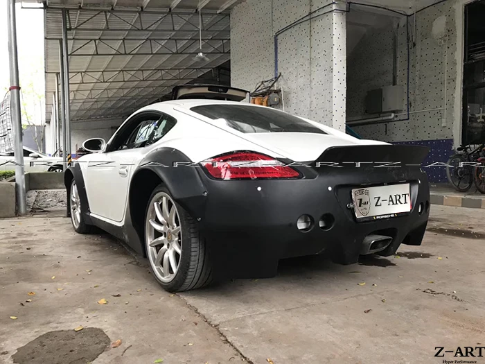 Z ART ракета тюнинг пакет для Porsche Cayman 2005 2011 широкий средства ухода за кожей