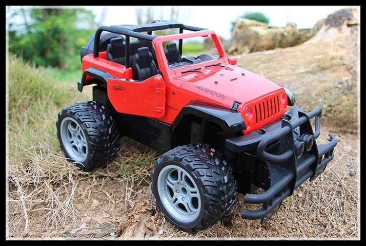 32 см Радиоуправляемая машина 1/14 4WD водительский автомобиль Двойной Мотор привод Bigfoot автомобиль пульт дистанционного управления модель автомобиля светодиодный внедорожник игрушка