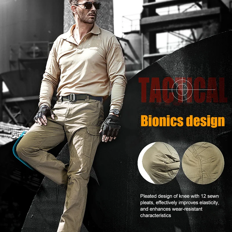 FREE SOLDIER спортивные водоотталкивающие износостойкие рабочие штаны тактическо
